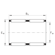 LᘼּܽM K32X40X42-ZW-TV,  DIN 5405-1/ ISO 3030 ˜ʣp