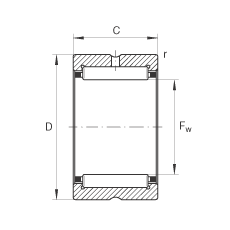 LS RNA4924,  DIN 617/ISO 1206 ˜ʣߴϵ 49