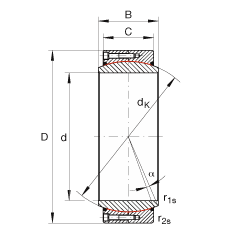 PS GE710-DW-2RS2,  DIN ISO 12 240-1 ˜, Soɂܷ