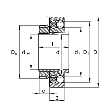 {(dio)S 2208-K-TVH-C3 + H308, (j) DIN 630  DIN 5415 (bio)(zhn)Ҫߴ, F׺;o